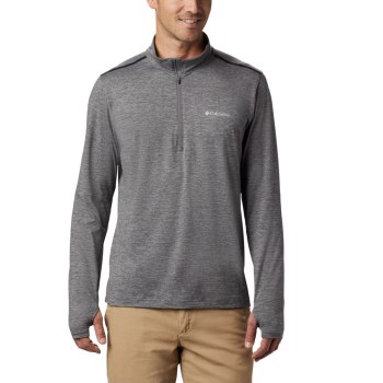 Columbia Sweater Heren, Tech Trail 1/4 Zip Grijs, 16UTSJKZC